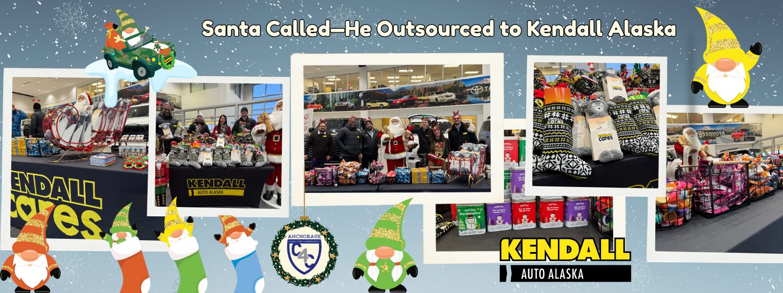 Warning: Excessive Christmas Cheer Ahead - Kendall Cares